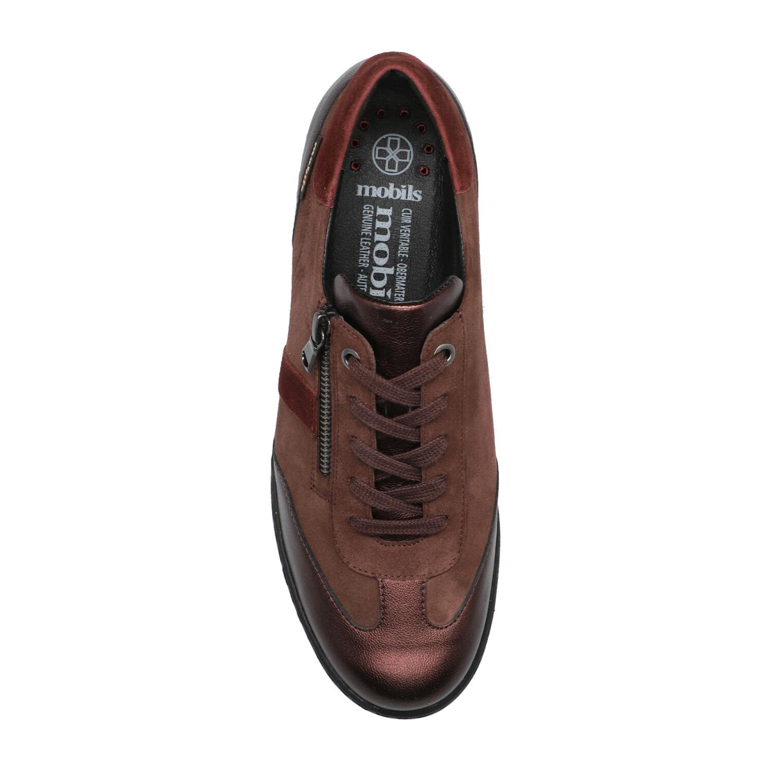 lacets femme modèle Gaia prune - Mephisto
